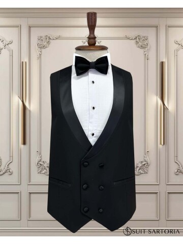 SUIT SARTORIA BEYAZ ŞAL YAKA DAMATLIK 5397