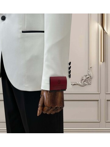 SUIT SARTORIA BEYAZ ŞAL YAKA DAMATLIK 5397