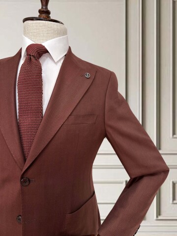 SUIT SARTORIA BORDO TAKIM ELBİSE 252012