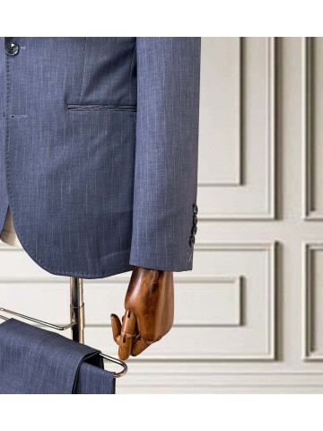 SUIT SARTORIA ÇİZGİLİ MAVİ SPOR TAKIM 252215