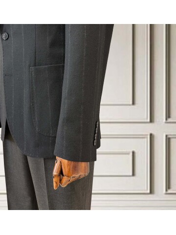 SUIT SARTORIA ÇİZGİLİ SİYAH TAKIM 252134