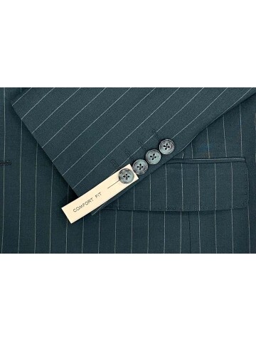 SUIT SARTORIA ÇİZGİLİ YEŞİL TAKIM ELBİSE 2002/51