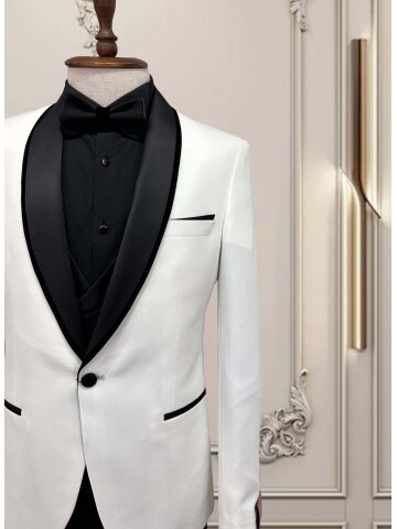 SUIT SARTORIA DAMATLIK BEYAZ 5513