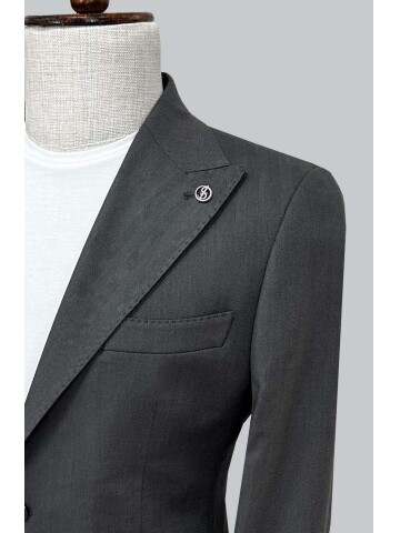 SUIT SARTORIA KOYU GRİ CEKET 4618