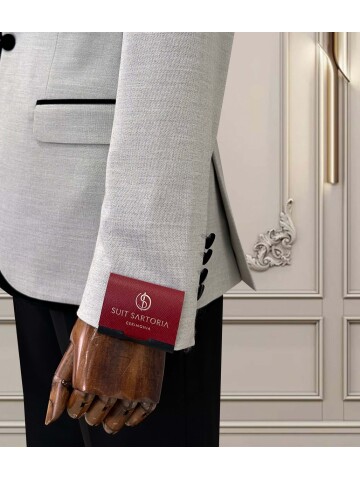 SUIT SARTORIA GRİ SİVRİ YAKA DAMATLIK 5712