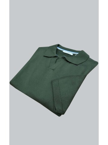 SUIT SARTORIA HAKİ KISA KOLLU TRİKO T-SHIRT 9030