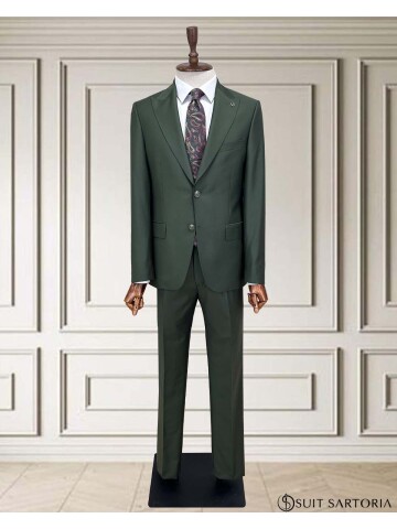 SUIT SARTORIA HAKİ TAKIM ELBİSE 2580