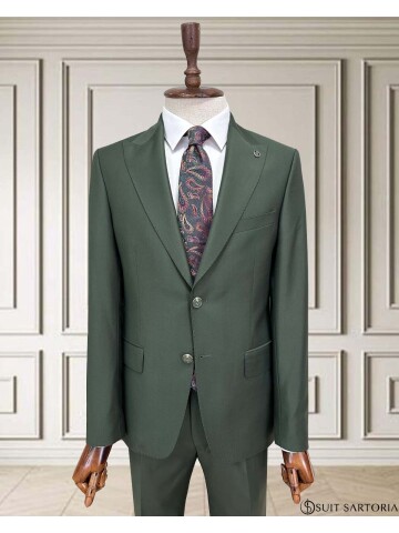 SUIT SARTORIA HAKİ TAKIM ELBİSE 2580