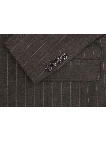 SUIT SARTORIA KAHVERENGİ ÇİZGİLİ TAKIM ELBİSE 2002/65