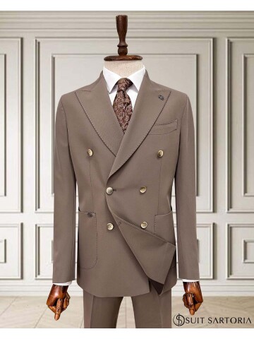 SUIT SARTORIA KAHVERENGİ KRUVAZE TAKIM 252050