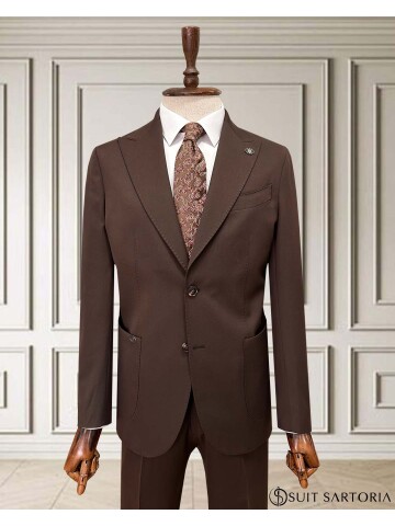 SUIT SARTORIA KAHVERENGİ TAKIM ELBİSE 252046