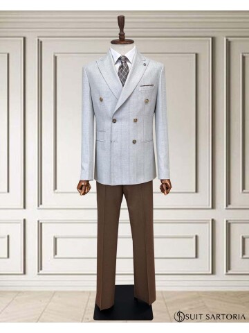 SUIT SARTORIA KRUVAZE GRİ TAKIM 252210