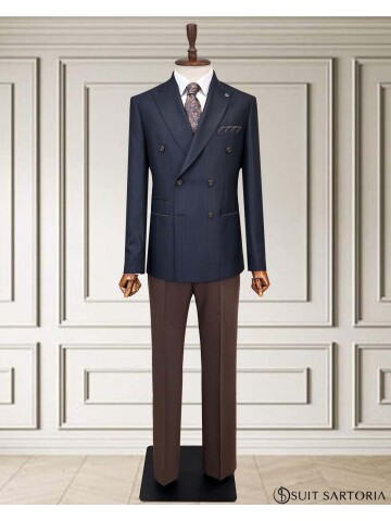 SUIT SARTORIA KRUVAZE LACİVERT TAKIM 252210