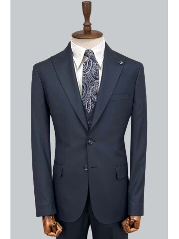 SUIT SARTORIA LACİVERT YELEKLİ TAKIM ELBİSE 2002/26