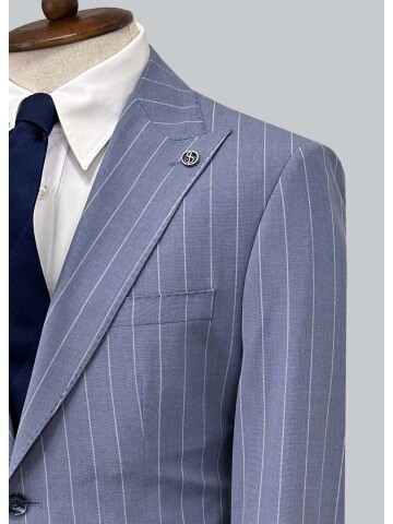 SUIT SARTORIA MAVİ ÇİZGİLİ TAKIM ELBİSE 2002/65