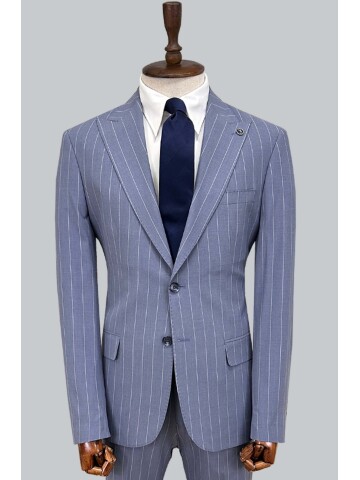 SUIT SARTORIA MAVİ ÇİZGİLİ TAKIM ELBİSE 2002/65