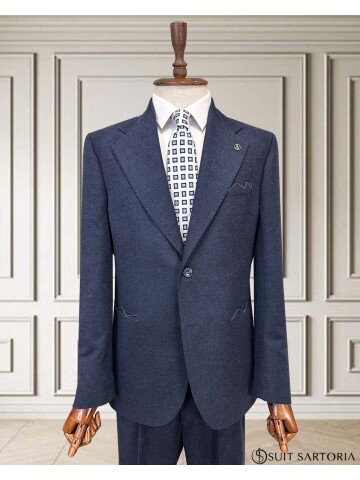 SUIT SARTORIA MAVİ YÜNLÜ TAKIM 252155