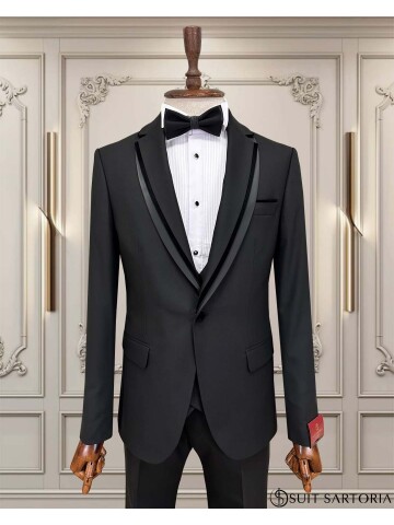 SUIT SARTORIA SİYAH DAMATLIK 5640