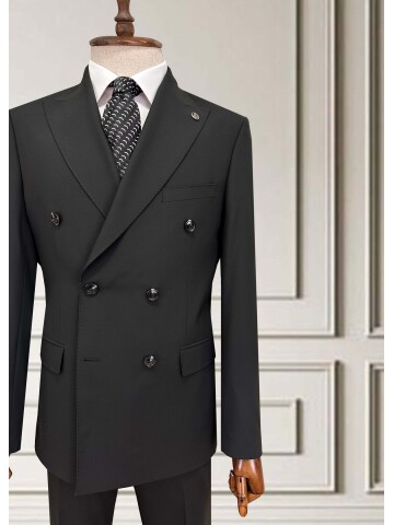 SUIT SARTORIA SİYAH KRUVAZE TAKIM 252071