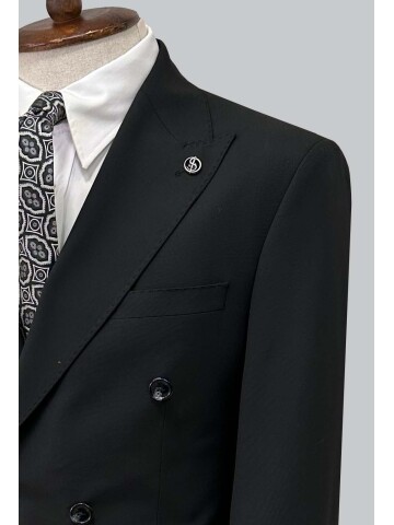 SUIT SARTORIA SİYAH KRUVAZE TAKIM ELBİSE 2002/48