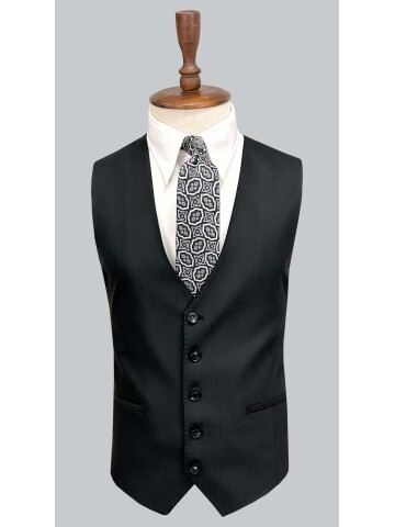 SUIT SARTORIA SİYAH YELEKLİ TAKIM ELBİSE 2002/26