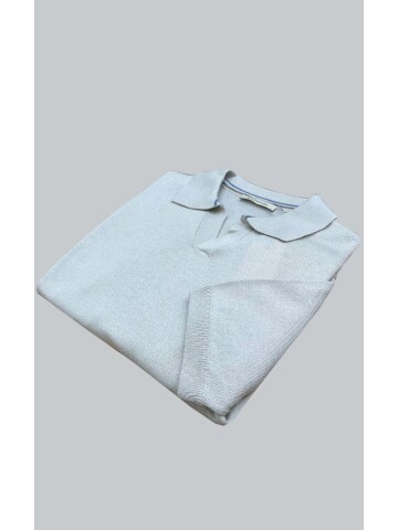 SUIT SARTORIA BEJ KISA KOLLU TRİKO T-SHIRT 9030