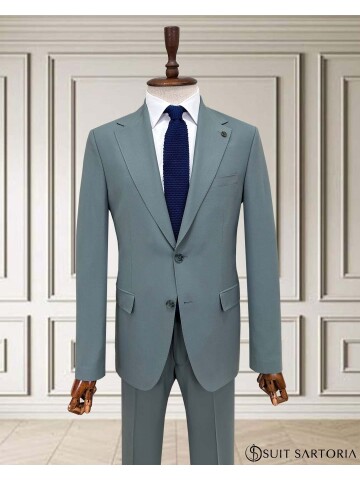 SUIT SARTORIA YEŞİL TAKIM ELBİSE 2595
