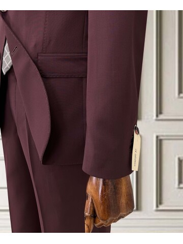 SUIT SARTORIA YÜNLÜ BORDO TAKIM ELBİSE 2001/14