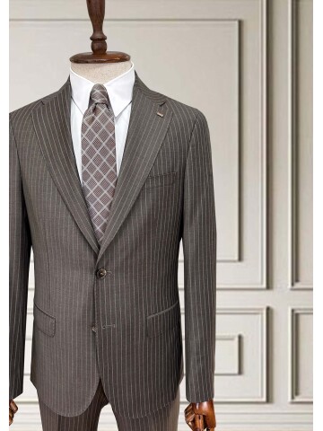 SUIT SARTORIA YÜNLÜ KAHVERENGİ TAKIM ELBİSE 2001/15