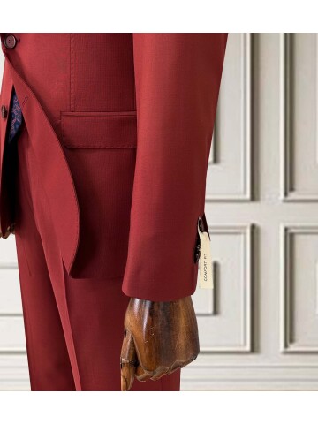 SUIT SARTORIA YÜNLÜ KIRMIZI TAKIM ELBİSE 2001/14