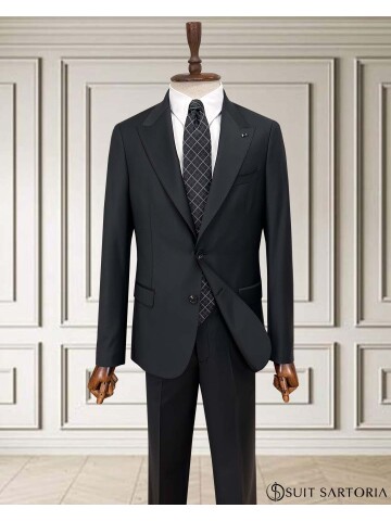 SUIT SARTORIA YÜNLÜ SİYAH TAKIM ELBİSE 2001/14