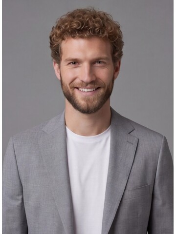 Light Grey Notch Lapel Comfort Fit Suit with Patch Pockets