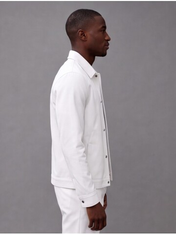 White Comfort Fit Performance Suit