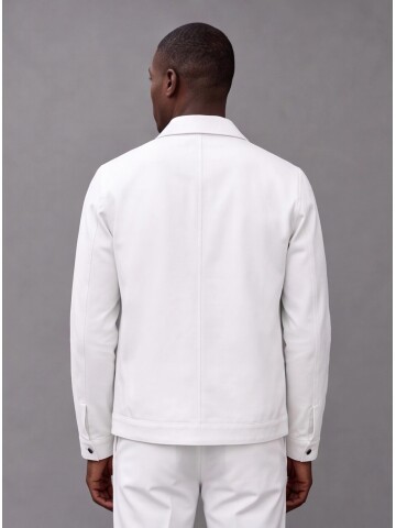 White Comfort Fit Performance Suit