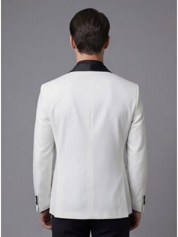 White Three-Piece Tuxedo