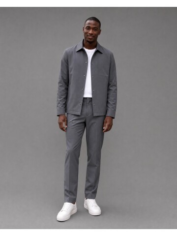 Grey Comfort Fit Performance Suit