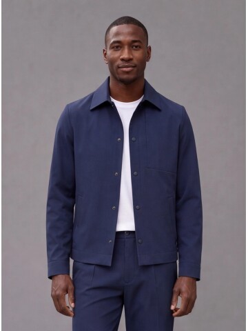 Dark Blue Comfort Fit Performance Suit