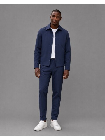 Dark Blue Comfort Fit Performance Suit