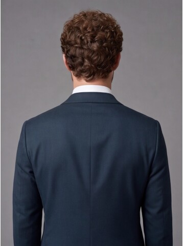 Koyu Yeşil Sivri Yaka Slim Fit Kombinli Erkek Takım Elbise