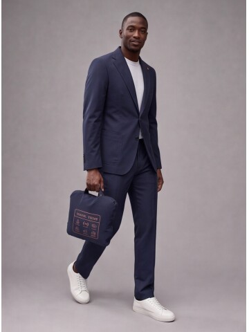 Navy Blue Performance Suit