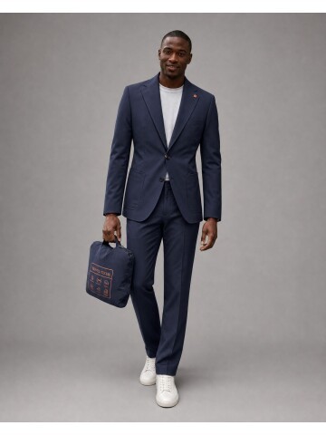 Navy Blue Performance Suit