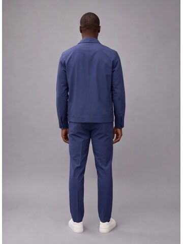 Blue Comfort Fit Performance Suit