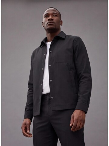 Black Comfort Fit Performance Suit