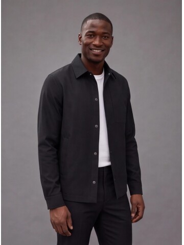 Black Comfort Fit Performance Suit