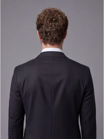 Black Notch Lapel Comfort Fit Suit