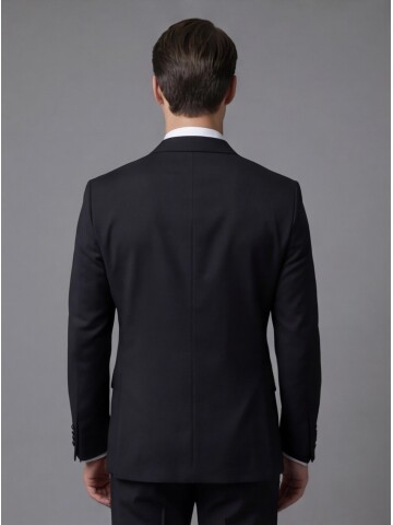 Black Three-Piece Tuxedo