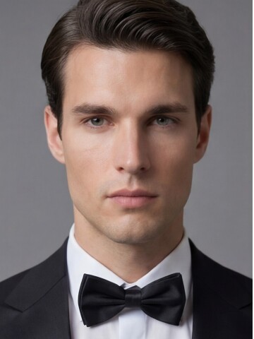 Black Three-Piece Tuxedo