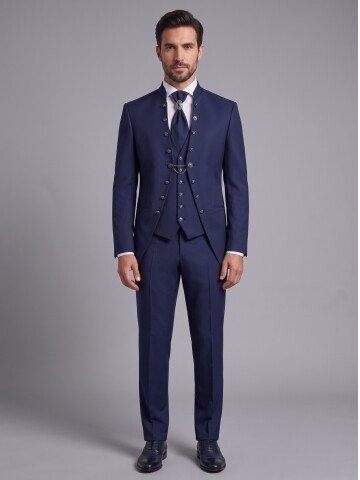 SUIT SARTORIA LACİVERT DAMATLIK 5560