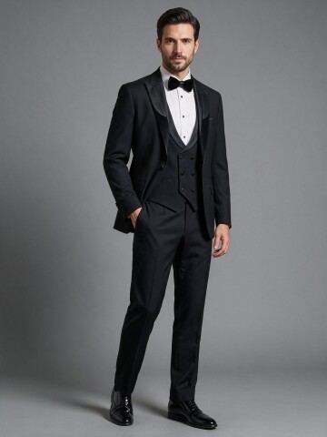 SUIT SARTORIA SİYAH DAMATLIK 5065