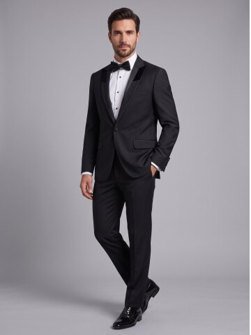 SUIT SARTORIA SİYAH DAMATLIK 5065